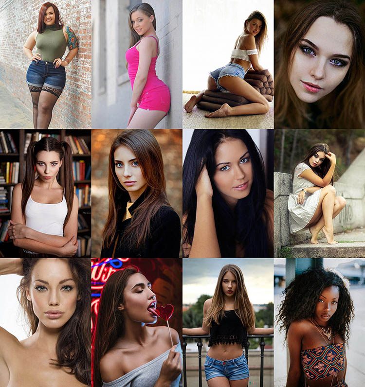 Sexy Brunette Babes - Choice Of 125