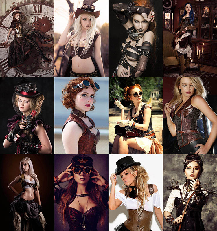 Sexy Steampunk Babes - Choice Of 73